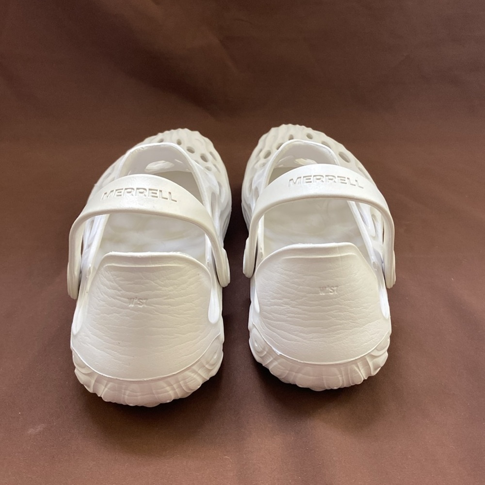Merrill Hydro Moc, Women’s,White Clogs. Size-W’S 7. - Picture 4 of 10